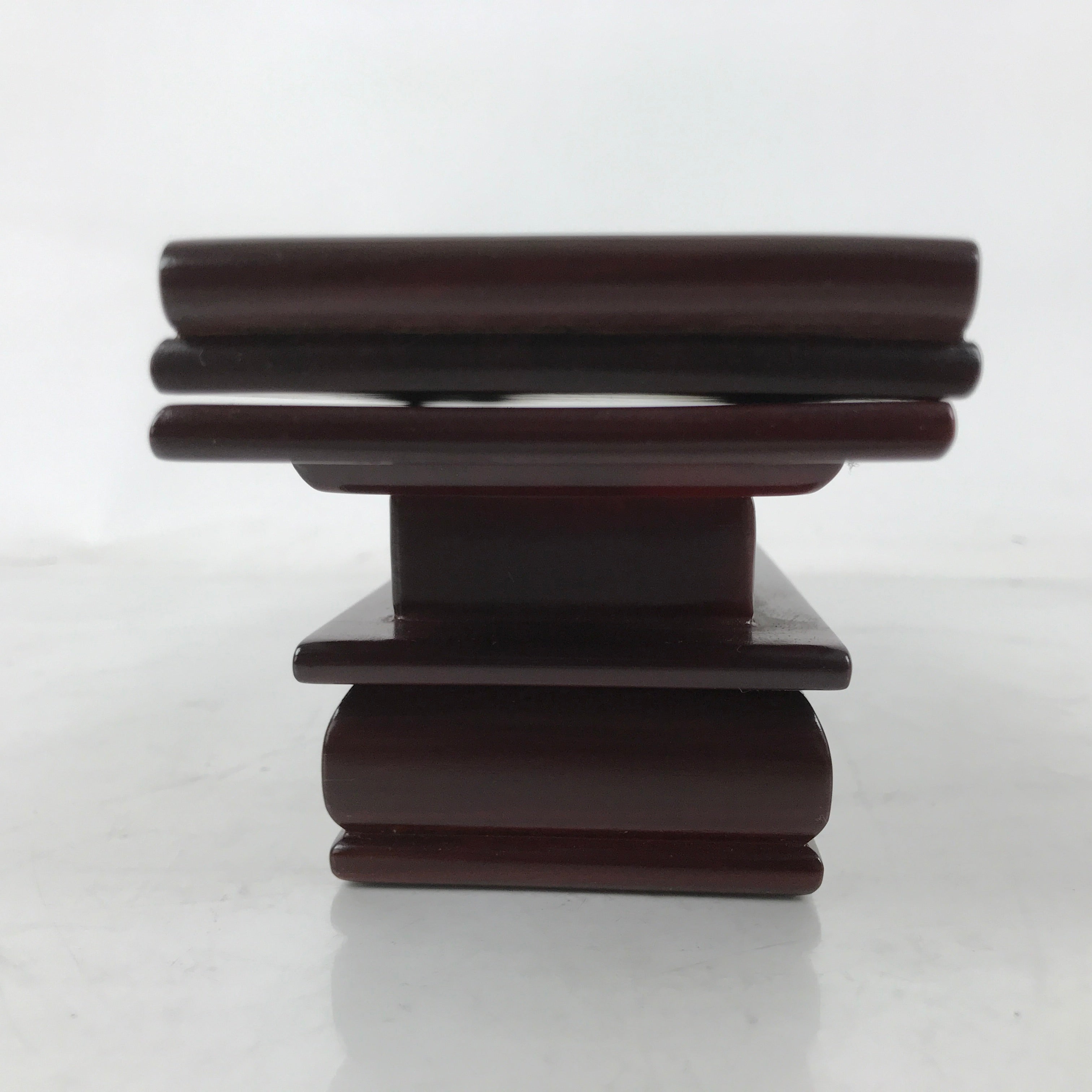 Japanese Buddhist Altar Fitting Wood Lacquered Offering Table Vtg Maejyoku BA599