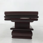 Japanese Buddhist Altar Fitting Wood Lacquered Offering Table Vtg Maejyoku BA599
