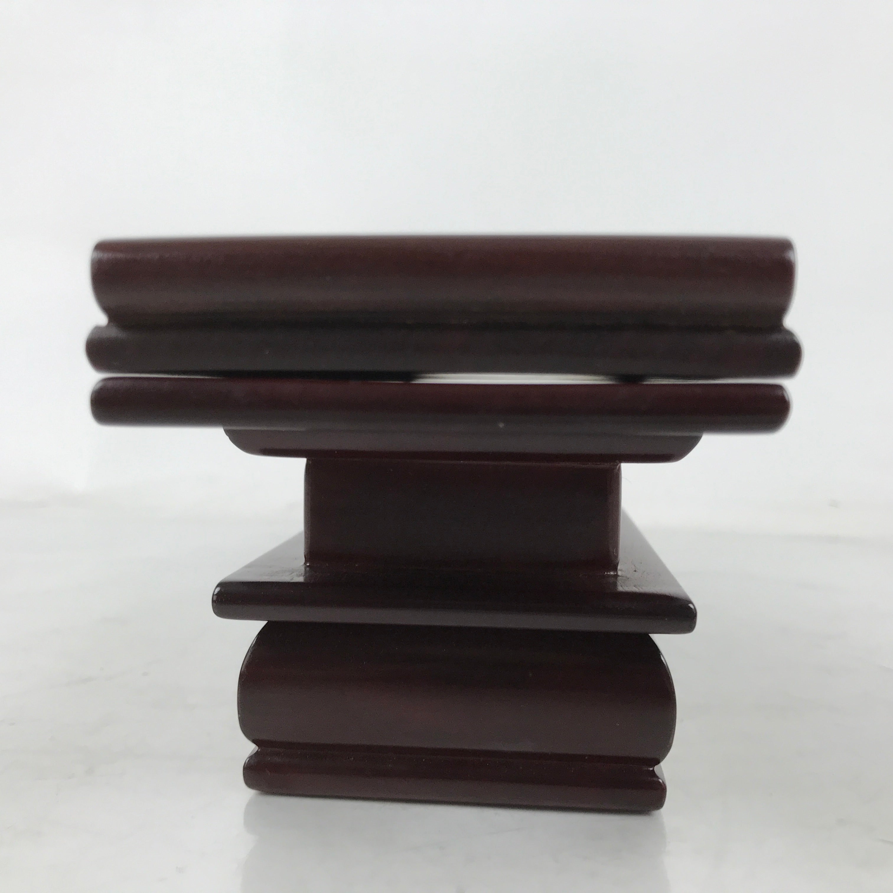 Japanese Buddhist Altar Fitting Wood Lacquered Offering Table Vtg Maejyoku BA599