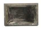 Japanese Buddhist Altar Fitting Wood Metal Incense Burner Koro Rectangle BA696