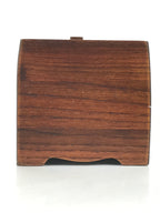 Japanese Buddhist Altar Fitting Wood Metal Incense Burner Koro Vtg Storage BA683