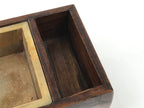 Japanese Buddhist Altar Fitting Wood Metal Incense Burner Koro Vtg Storage BA683