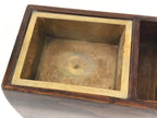 Japanese Buddhist Altar Fitting Wood Metal Incense Burner Koro Vtg Storage BA683