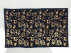 Japanese Buddhist Altar Kyozukue Silk Table Cloth Uchishiki Rectangle Blue BA823