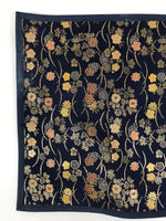 Japanese Buddhist Altar Kyozukue Silk Table Cloth Uchishiki Rectangle Blue BA823