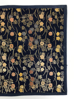 Japanese Buddhist Altar Kyozukue Silk Table Cloth Uchishiki Rectangle Blue BA823