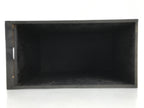 Japanese Buddhist Altar Lacquer Drawer Vtg Bronze Gold Makie Chrysanthemum BA499