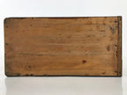 Japanese Buddhist Altar Lacquer Drawer Vtg Gold Makie Balloon Flower Kikyo BA500
