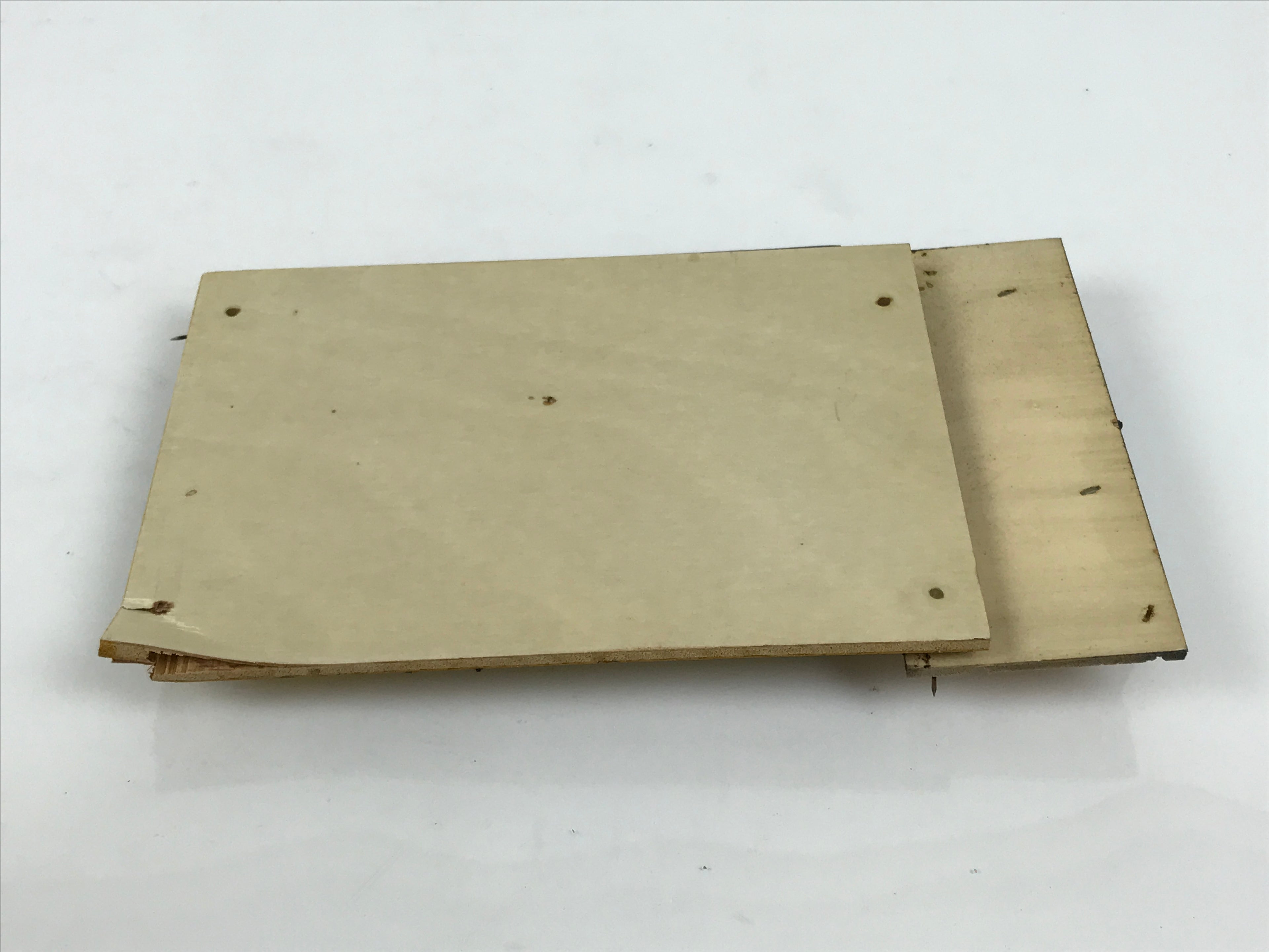 Japanese Buddhist Altar Lacquer Wood Floral Panel Butsudan Spare Part Gold BP11