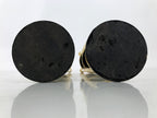Japanese Buddhist Altar Lacquer Wood Offering Shelf Stand Vtg 2pc Butsugu BA748