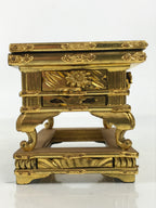 Japanese Buddhist Altar Lacquer Wood Offering Table Uwajoku Maejoku Wakasa BA623