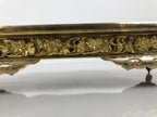 Japanese Buddhist Altar Lacquer Wood Offering Table Vtg Maejoku Red Black BA859