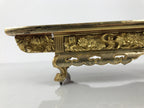 Japanese Buddhist Altar Lacquer Wood Offering Table Vtg Maejoku Red Black BA859