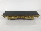 Japanese Buddhist Altar Lacquer Wood Offering Table Vtg Maejoku Red Black BA859