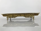 Japanese Buddhist Altar Lacquer Wood Offering Table Vtg Maejoku Red Black BA859