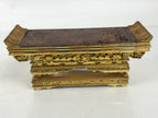 Japanese Buddhist Altar Lacquer Wood Offering Table Vtg Maejoku Wakasa BA622
