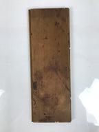 Japanese Buddhist Altar Lacquer Wood Panel Butsudan Spare Part Gold Black BP13