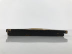 Japanese Buddhist Altar Lacquer Wood Panel Butsudan Spare Part Gold Black BP13