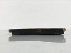 Japanese Buddhist Altar Lacquer Wood Panel Butsudan Spare Part Gold Black BP13