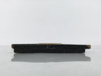 Japanese Buddhist Altar Lacquer Wood Panel Butsudan Spare Part Gold Black BP14