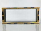 Japanese Buddhist Altar Lacquer Wood Sliding Doors Brass Black Gold Makie BP23