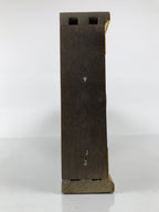 Japanese Buddhist Altar Lacquer Wood Sliding Doors Brass Black Gold Makie BP23
