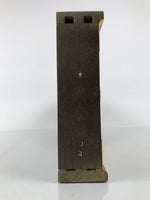 Japanese Buddhist Altar Lacquer Wood Sliding Doors Brass Black Gold Makie BP23