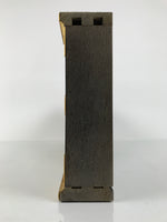 Japanese Buddhist Altar Lacquer Wood Sliding Doors Brass Black Gold Makie BP23