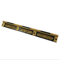 Japanese Buddhist Altar Lacquer Wood Spare Part Border Piece Brass Floral BP9