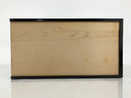 Japanese Buddhist Altar Lacquered Drawer Brass Black Gold Bellflower Makie BP24