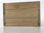 Japanese Buddhist Altar Lacquered Drawer Vtg Black Gold Makie Peony Botan BA576