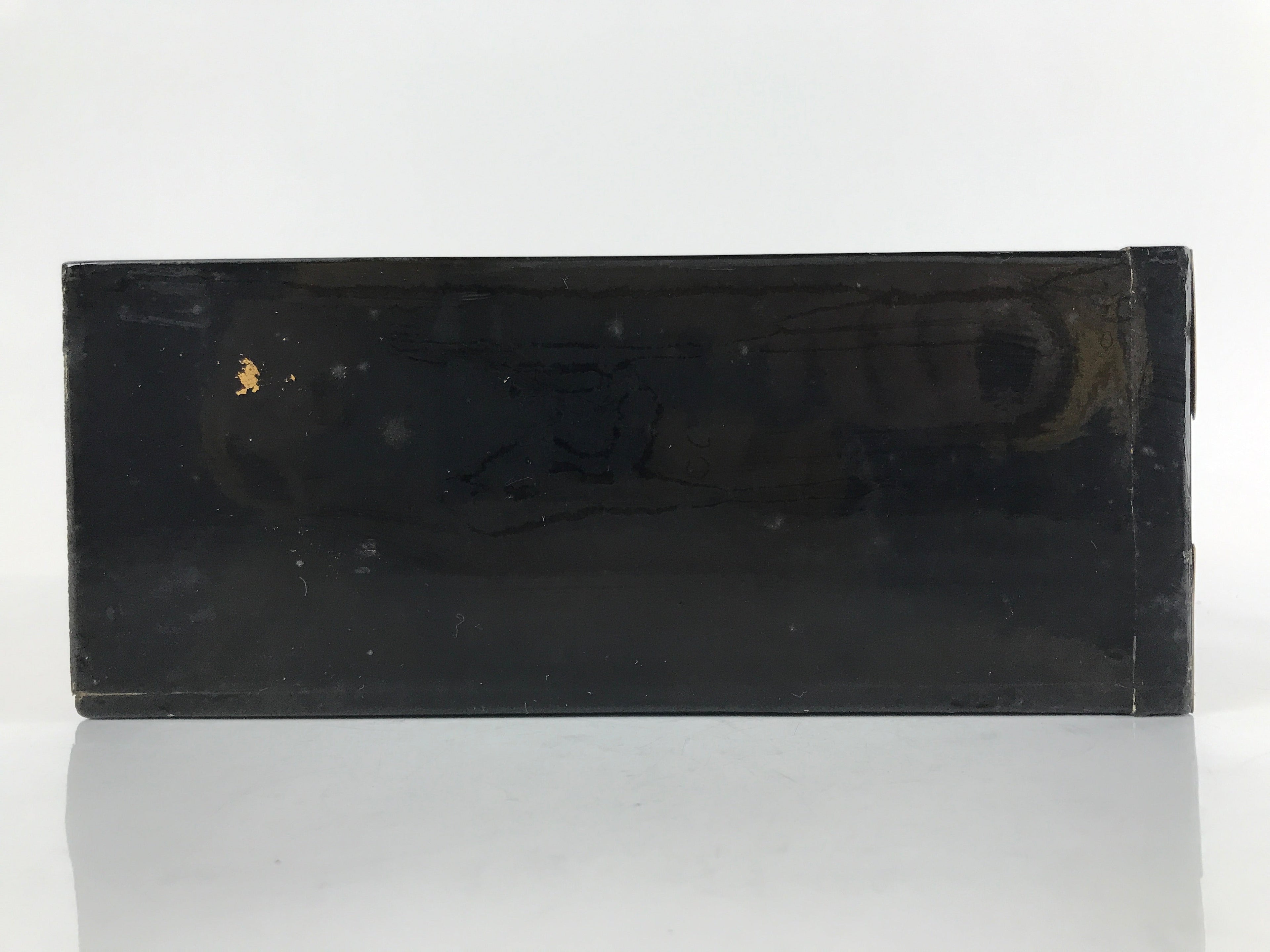 Japanese Buddhist Altar Lacquered Drawer Vtg Brass Gilt Floral Bird Gold BA280