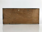 Japanese Buddhist Altar Lacquered Drawer Vtg Brass Gilt Pond Swan Gold BA281
