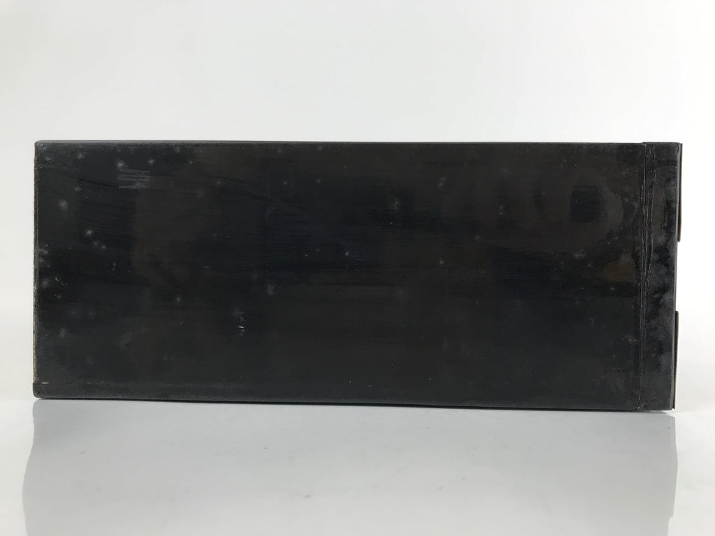 Japanese Buddhist Altar Lacquered Drawer Vtg Brass Gilt Pond Swan Gold BA281