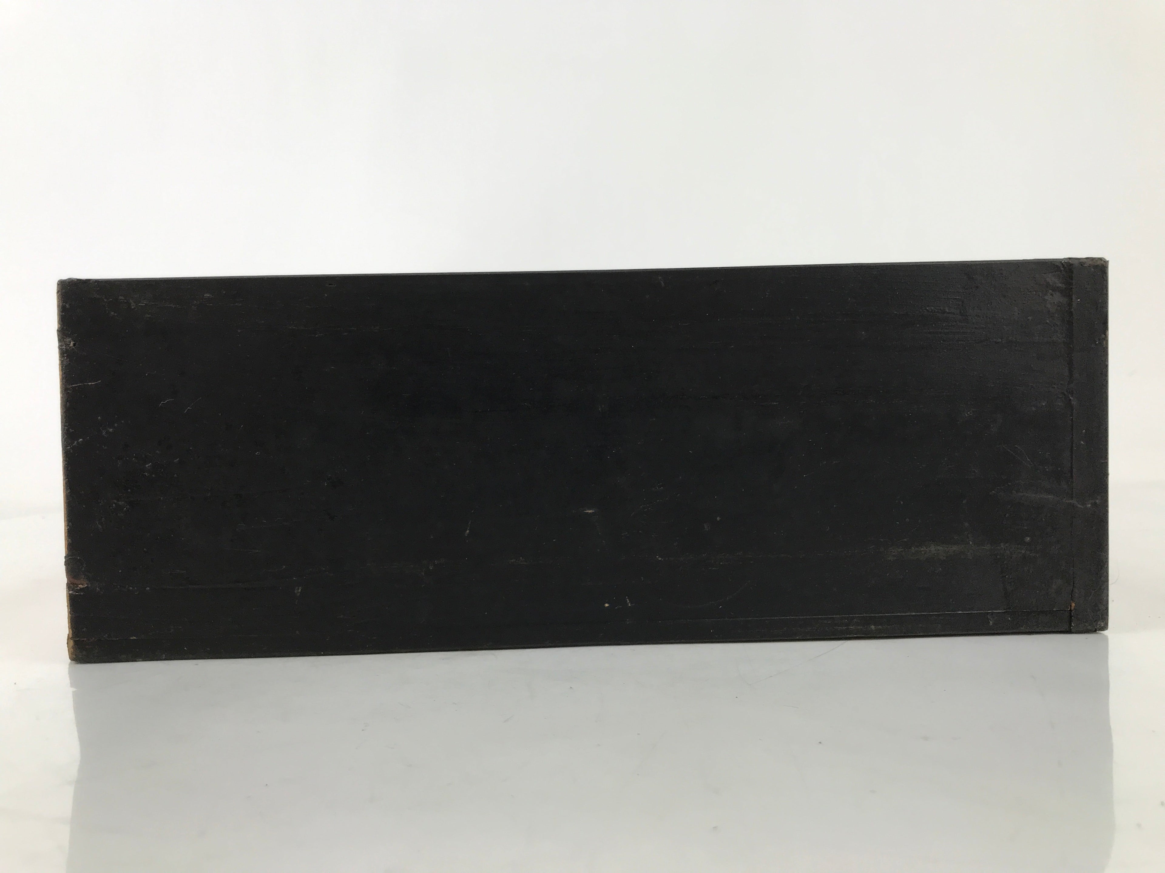 Japanese Buddhist Altar Lacquered Drawer Vtg Gold Makie Iris Carnation BA501