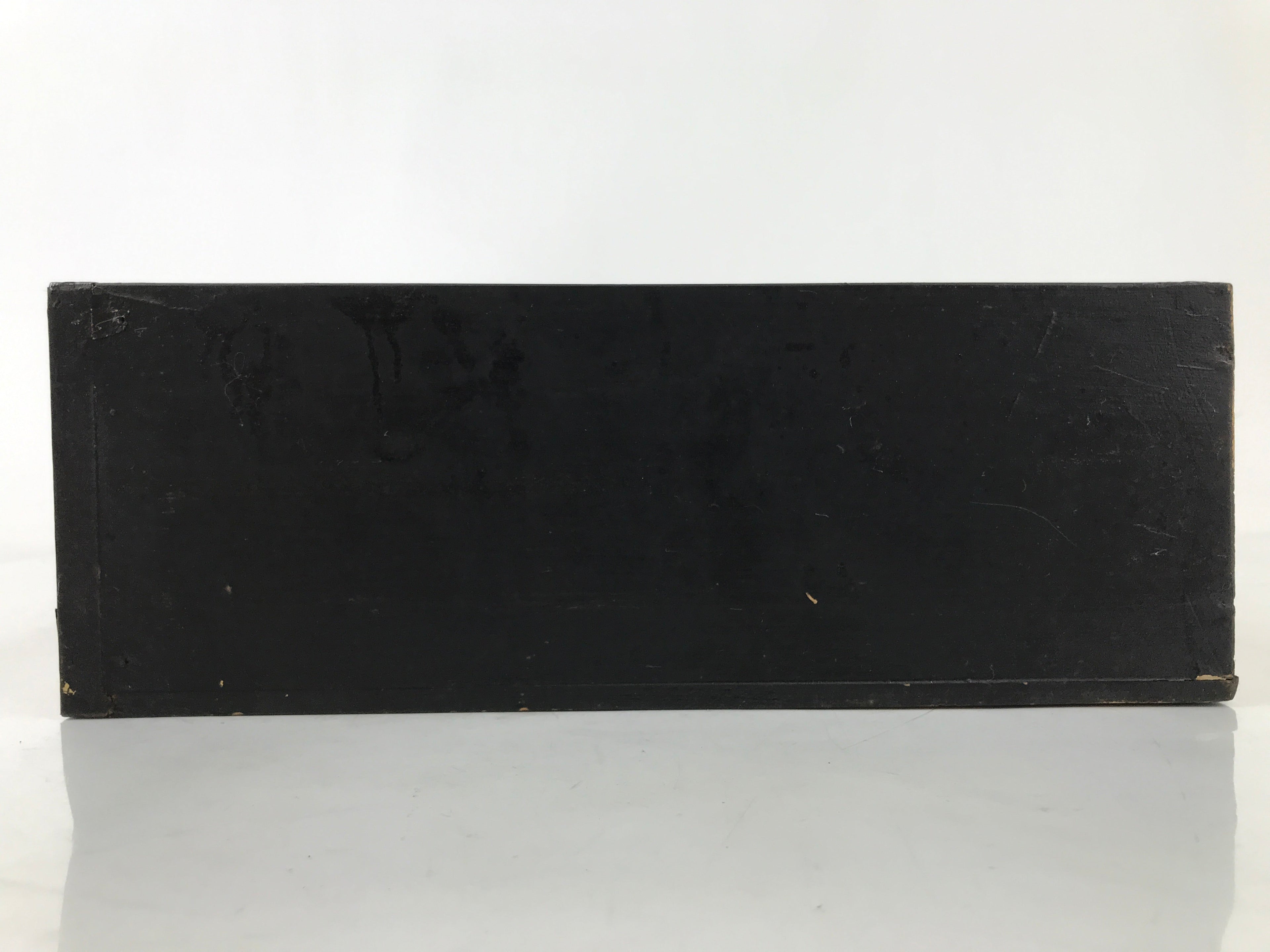 Japanese Buddhist Altar Lacquered Drawer Vtg Gold Makie Iris Carnation BA501