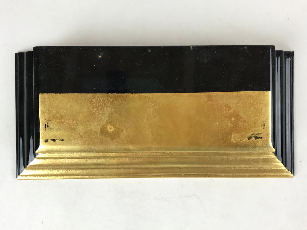 Japanese Buddhist Altar Lacquered Part Vtg Gilt Carved Shishi Lions Gold BA238