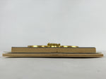 Japanese Buddhist Altar Lacquered Part Vtg Gilt Carved Wood Peony Gold BA264