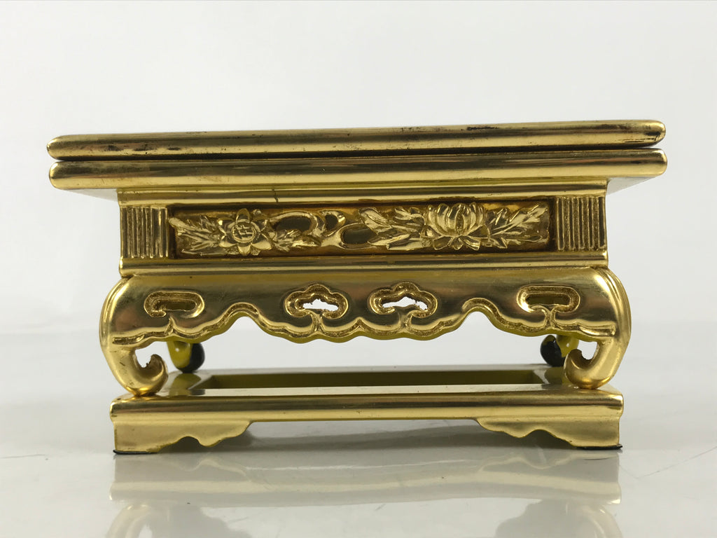 Japanese Buddhist Altar Lacquered Wood Offering Table Uwajoku Maejoku BA625