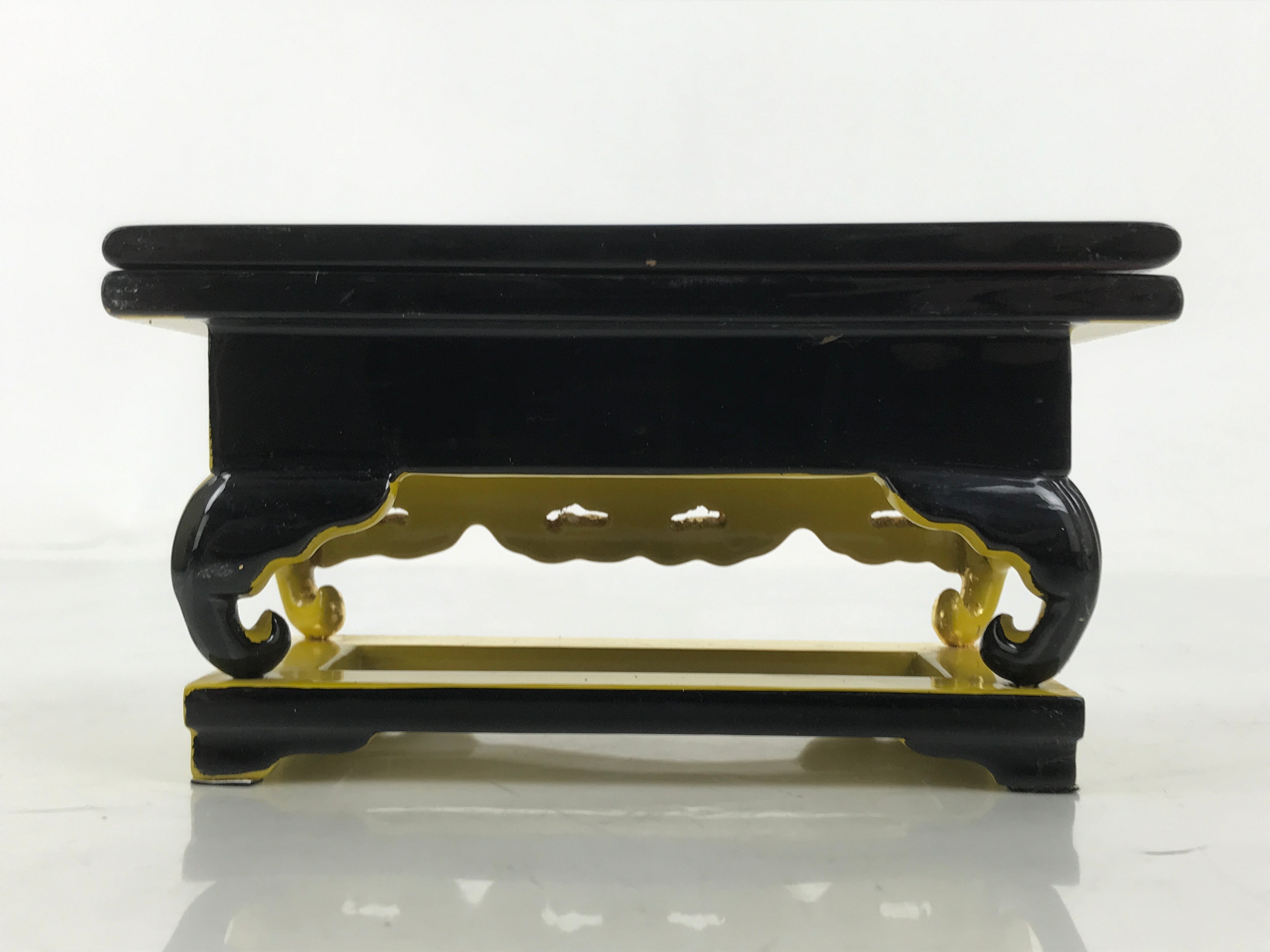 Japanese Buddhist Altar Lacquered Wood Offering Table Uwajoku Maejoku BA625