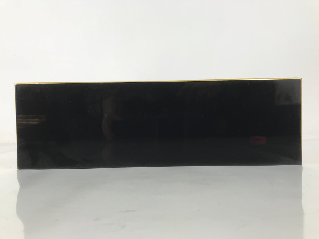 Japanese Buddhist Altar Lacquered Wood Offering Table Vtg Maejoku Red Gold BA603