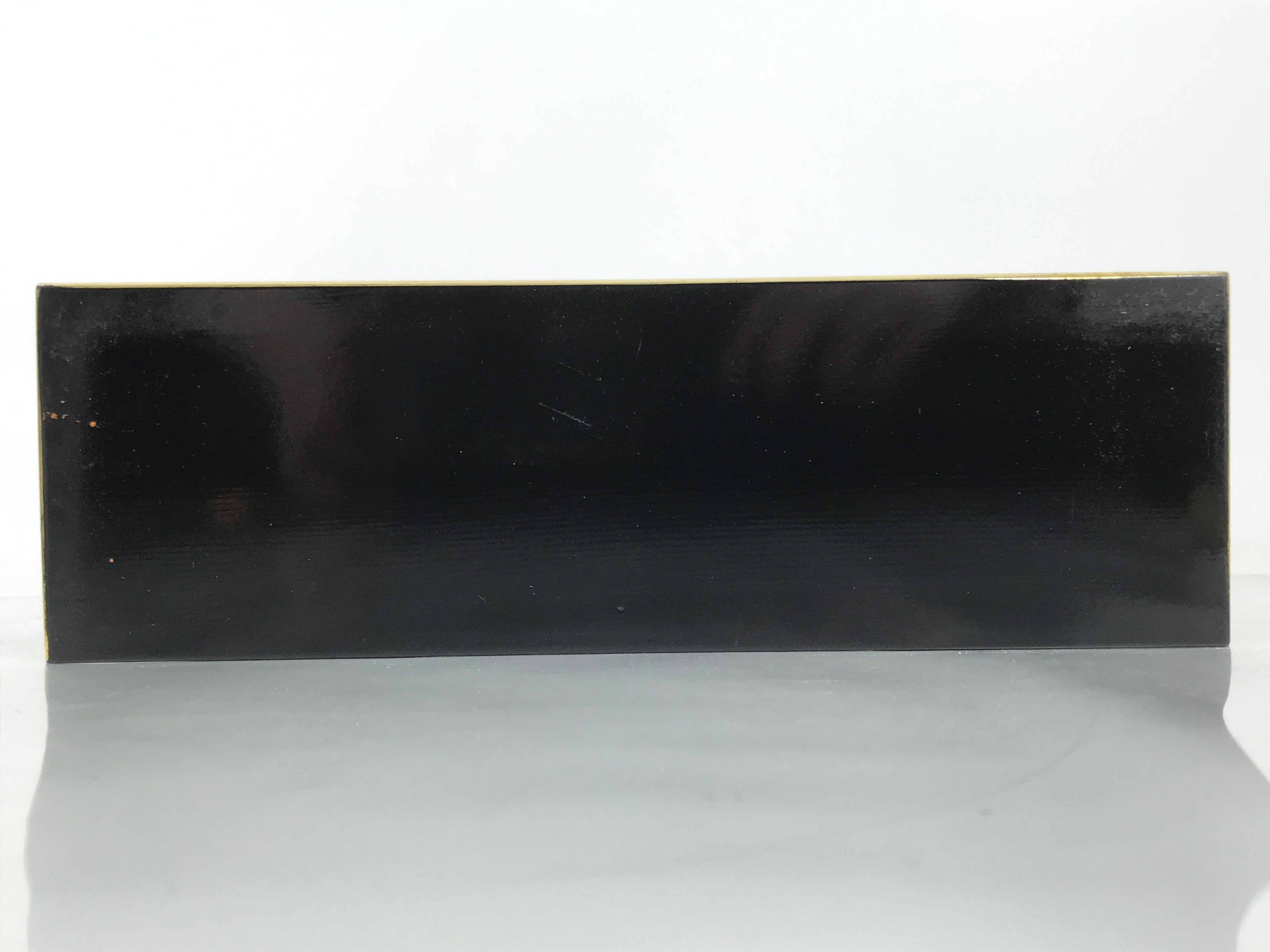 Japanese Buddhist Altar Lacquered Wood Offering Table Vtg Maejoku Red Gold BA626