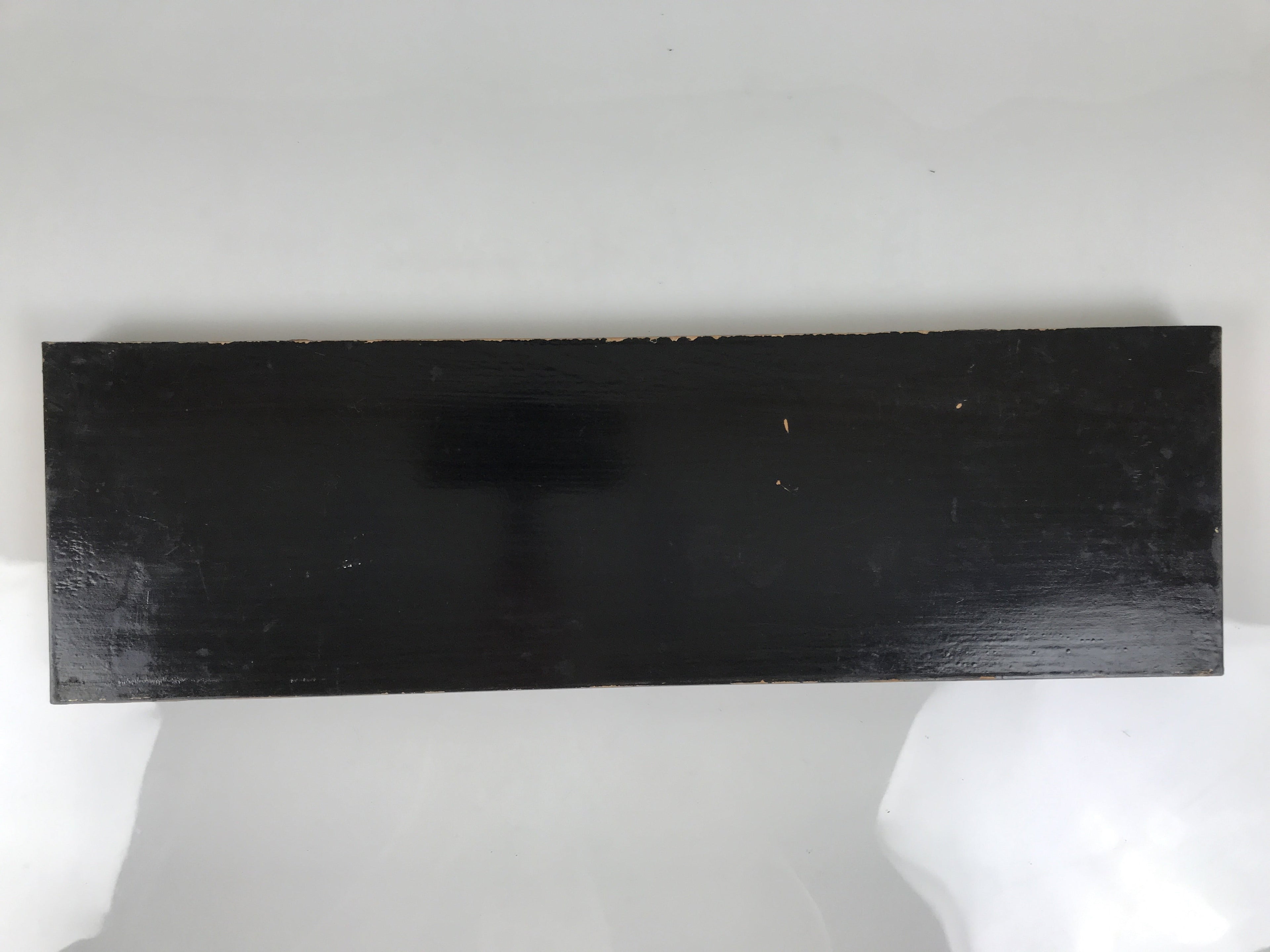 Japanese Buddhist Altar Lacquered Wood Offering Table Vtg Maejoku Red Gold BA858