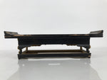 Japanese Buddhist Altar Lacquered Wood Offering Table Vtg Maejoku Red Gold BA858