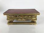 Japanese Buddhist Altar Lacquered Wood Offering Table Vtg Uwajoku Maejoku BA860