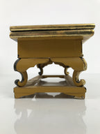 Japanese Buddhist Altar Lacquered Wood Offering Table Vtg Uwajoku Maejoku BA860