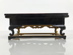 Japanese Buddhist Altar Lacquered Wood Offering Table Vtg Uwajoku Maejoku BA861