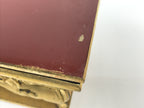 Japanese Buddhist Altar Lacquered Wood Offering Table Vtg Uwajoku Maejoku BA863