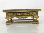 Japanese Buddhist Altar Lacquered Wood Offering Table Vtg Uwajoku Maejoku BA863