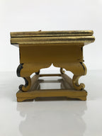 Japanese Buddhist Altar Lacquered Wood Offering Table Vtg Uwajoku Maejoku BA863